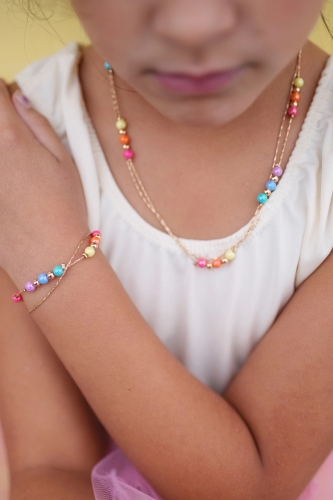 Ожерелье Золотая радуга, Great Pretenders (90416) / Товары для праздника № 3