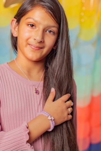 Bracelet Heart, 2pcs, Great Pretenders (91802) / Party Supplies № 2 Kids Republic Bracelet Heart, 2pcs, Great Pretenders (91802) / Party Supplies № 2