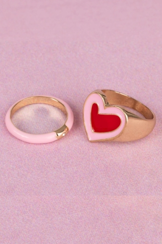 Set of pink rings, 2 pcs, Great Pretenders (92004) / Party Supplies № 2 Kids Republic Set of pink rings, 2 pcs, Great Pretenders (92004) / Party Supplies № 2