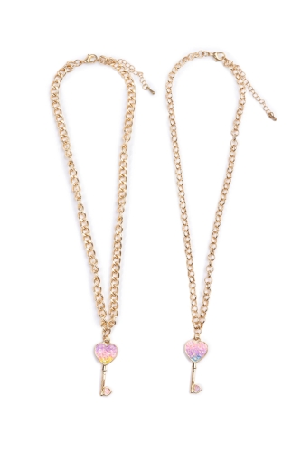 Key to My Heart Necklace Assorted, Great Pretenders (92201) / Party Supplies