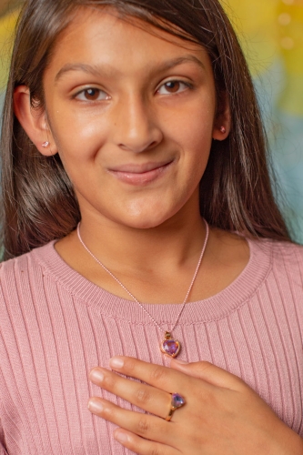 Heart Necklace, Great Pretenders (92206) / Party Supplies № 2 Kids Republic Heart Necklace, Great Pretenders (92206) / Party Supplies № 2