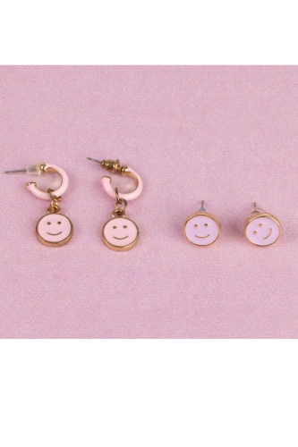 Smiley Earring Set, 2pcs, Great Pretenders (92403) / Party Supplies № 4 Kids Republic Smiley Earring Set, 2pcs, Great Pretenders (92403) / Party Supplies № 4