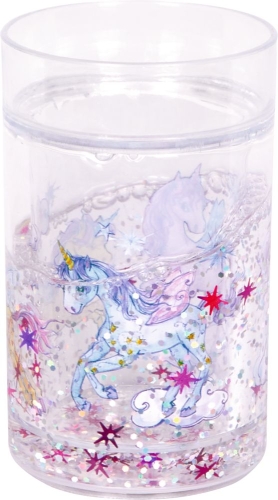 Стакан с двойными стенками с блестками, пластмассовый, Spiegelburg (17379) / Игровые наборы № 3 Kids Republic Стакан с двойными стенками с блестками, пластмассовый, Spiegelburg (17379) / Игровые наборы № 3