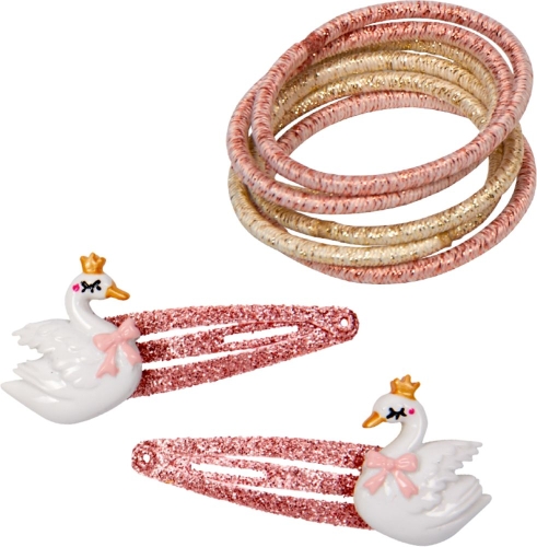 Hair Jewelry Set Swan Beautiful Stars, Spiegelburg (18711) / Makeup for Kids № 2 Kids Republic Hair Jewelry Set Swan Beautiful Stars, Spiegelburg (18711) / Makeup for Kids № 2