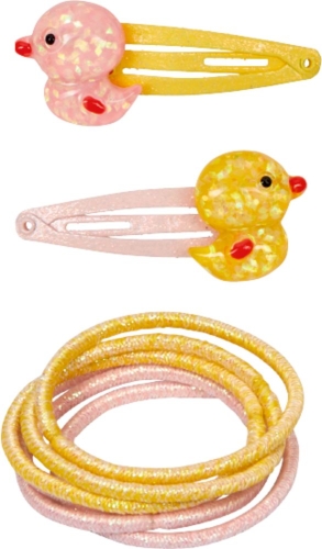 Hair ornament set Duckling Beautiful Stars, Spiegelburg (18712) / Makeup for Kids № 3 Kids Republic Hair ornament set Duckling Beautiful Stars, Spiegelburg (18712) / Makeup for Kids № 3