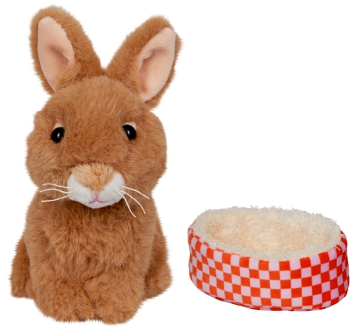 Мяка іграшка кролик Розі у кошику, Spiegelburg (21813) / Мякі іграшки № 2 Kids Republic Мяка іграшка кролик Розі у кошику, Spiegelburg (21813) / Мякі іграшки № 2