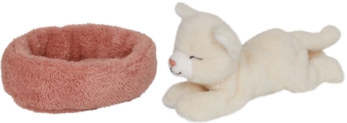 Мягкая игрушка киска Пенни, которая спит в корзине, Spiegelburg (18216) / Мягкие игрушки № 2 Kids Republic Мягкая игрушка киска Пенни, которая спит в корзине, Spiegelburg (18216) / Мягкие игрушки № 2