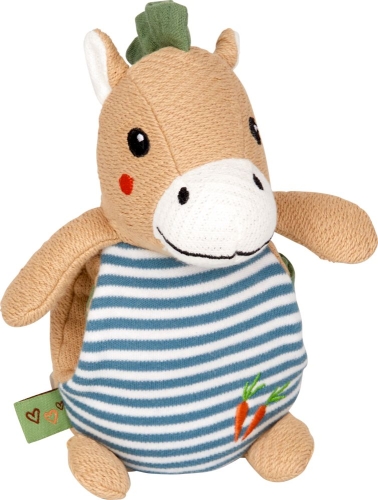 Мяка іграшка з ковдрою Коник (25х25см) серія Little Wonder, Spiegelburg (21845) / Мякі іграшки № 2