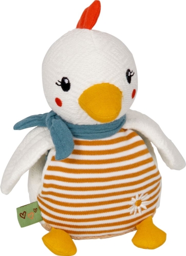 Мяка іграшка з ковдрою Курча (25х25см) серія Little Wonder, Spiegelburg (21847) / Мякі іграшки № 2 Kids Republic Мяка іграшка з ковдрою Курча (25х25см) серія Little Wonder, Spiegelburg (21847) / Мякі іграшки № 2