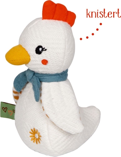 Мяка іграшка Курча, серія Little Wonder, Spiegelburg (18506) / Мякі іграшки № 2 Kids Republic Мяка іграшка Курча, серія Little Wonder, Spiegelburg (18506) / Мякі іграшки № 2