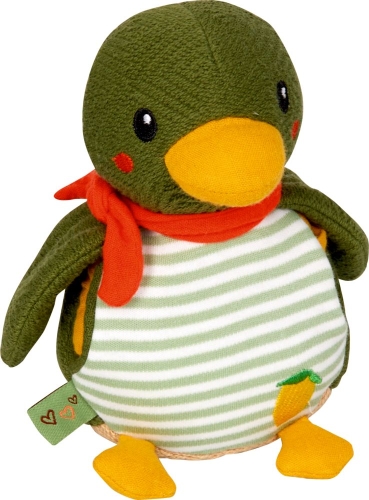 Мяка іграшка з ковдрою Каченя (25х25см) серія Little Wonder, Spiegelburg (21927) / Мякі іграшки № 2 Kids Republic Мяка іграшка з ковдрою Каченя (25х25см) серія Little Wonder, Spiegelburg (21927) / Мякі іграшки № 2