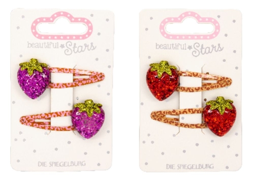 Hair Jewelry Set Strawberry Assorted Beautiful Stars, Spiegelburg (22277) / Makeup for Kids Kids Republic Hair Jewelry Set Strawberry Assorted Beautiful Stars, Spiegelburg (22277) / Makeup for Kids