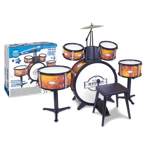Drum set (6 pcs) with chair, Bontempi (514832) / Musical Instruments № 2