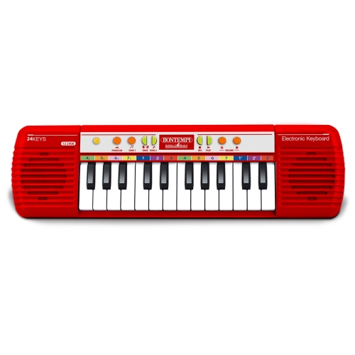 Childrens electronic piano (24 keys), Bontempi (122408) / Musical Instruments