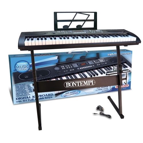 Childrens electronic piano (61 keys), Bontempi (166125) / Musical Instruments № 2 Kids Republic Childrens electronic piano (61 keys), Bontempi (166125) / Musical Instruments № 2
