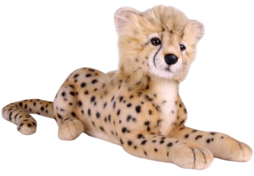 Мяка іграшка Дитинча гепарда, що лежить довжина 40см, Hansa (2987) / Мякі іграшки Kids Republic Мяка іграшка Дитинча гепарда, що лежить довжина 40см, Hansa (2987) / Мякі іграшки