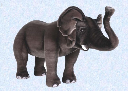 Plush Toy Elephant height 70cm, Hansa (3007) / Plush Toys № 2 Kids Republic Plush Toy Elephant height 70cm, Hansa (3007) / Plush Toys № 2