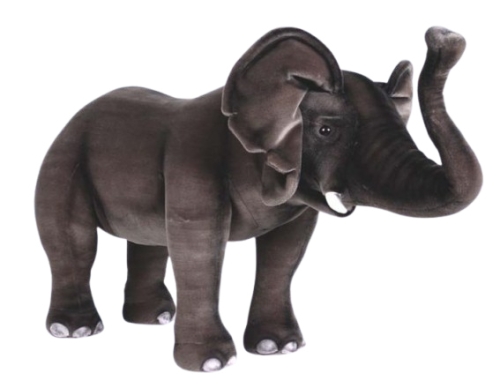 Plush Toy Elephant height 70cm, Hansa (3007) / Plush Toys Kids Republic Plush Toy Elephant height 70cm, Hansa (3007) / Plush Toys