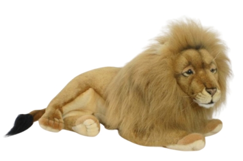 Мяка іграшка Лев, що лежить довжина 60см, Hansa (3602) / Мякі іграшки Kids Republic Мяка іграшка Лев, що лежить довжина 60см, Hansa (3602) / Мякі іграшки