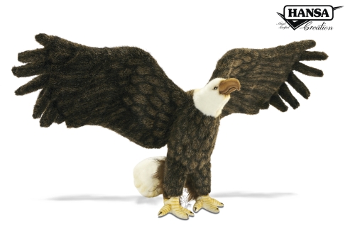 Мяка іграшка Американський орел довжина 70см, Hansa (3834) / Мякі іграшки № 2 Kids Republic Мяка іграшка Американський орел довжина 70см, Hansa (3834) / Мякі іграшки № 2