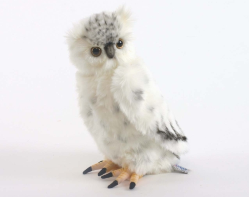 Plush Toy Snowy owl height 33cm, Hansa (3836) / Plush Toys № 2