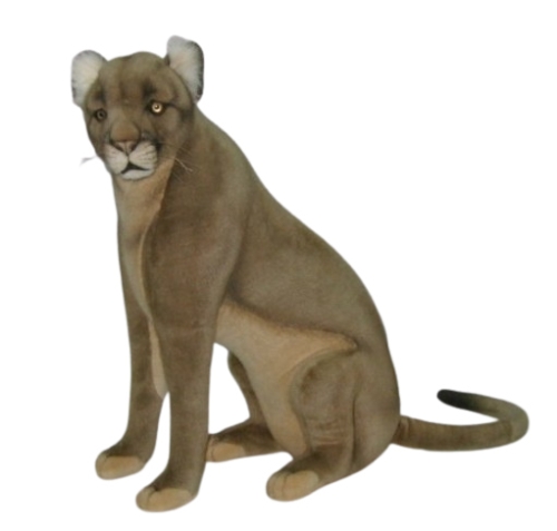 Мягкая игрушка Пума, сидящая высота 65см, Hansa (4210) / Мягкие игрушки Kids Republic Мягкая игрушка Пума, сидящая высота 65см, Hansa (4210) / Мягкие игрушки