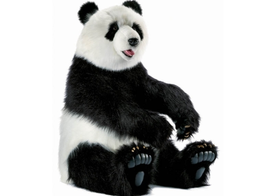 Plush Toy Panda, sitting height 100 cm, Hansa (4497) / Plush Toys № 2 Kids Republic Plush Toy Panda, sitting height 100 cm, Hansa (4497) / Plush Toys № 2