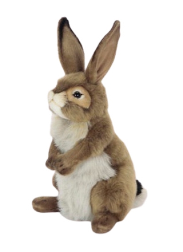 Мягкая игрушка Чернохвостый кролик Джек высота 36см, Hansa (5636) / Мягкие игрушки