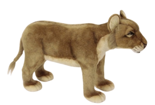 Plush Toy Lioness, Animal Seat series, length 75 cm, Hansa (6348) / Plush Toys Kids Republic Plush Toy Lioness, Animal Seat series, length 75 cm, Hansa (6348) / Plush Toys
