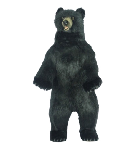 Plush Toy Black bear height 150 cm, Hansa (7164) / Plush Toys Kids Republic Plush Toy Black bear height 150 cm, Hansa (7164) / Plush Toys