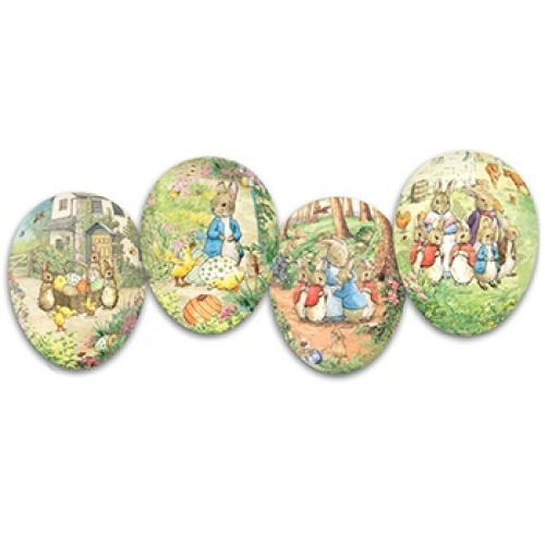 Beatrix Potter egg stand, in assortment, 25 cm, Meander (17798) / Sandbox Kids Republic Beatrix Potter egg stand, in assortment, 25 cm, Meander (17798) / Sandbox