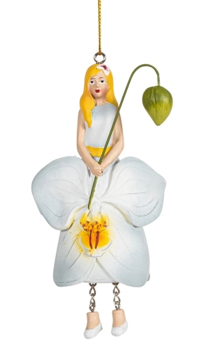 Pendant Girl-orchid 6x3x12cm, Meander (44156) / Sandbox Kids Republic Pendant Girl-orchid 6x3x12cm, Meander (44156) / Sandbox