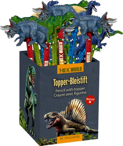 Pencil with topper T-RexWorId, Die Spiegelburg (64285) / Stationery № 5 Kids Republic Pencil with topper T-RexWorId, Die Spiegelburg (64285) / Stationery № 5
