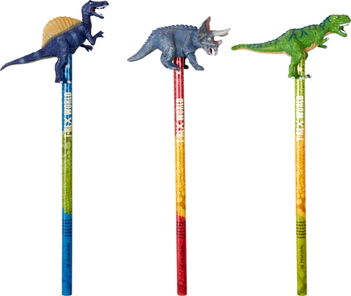 Pencil with topper T-RexWorId, Die Spiegelburg (64285) / Stationery Kids Republic Pencil with topper T-RexWorId, Die Spiegelburg (64285) / Stationery