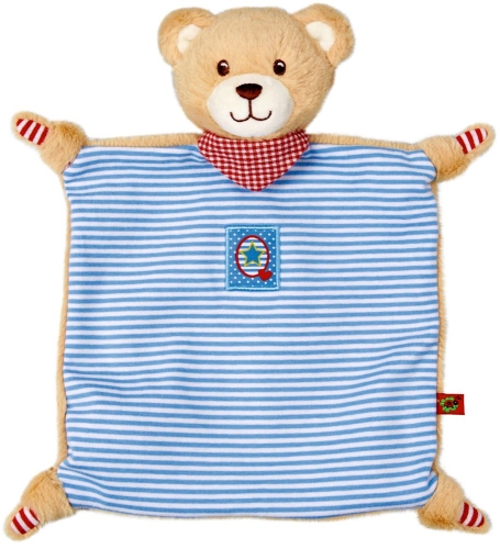 Ковдра для обіймашок Маленький ведмедик Baby Charm, блакитна 24х26см, Die Spiegelburg (68696) / Дитячі спальники та постіль Kids Republic Ковдра для обіймашок Маленький ведмедик Baby Charm, блакитна 24х26см, Die Spiegelburg (68696) / Дитячі спальники та постіль