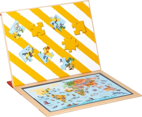 Магнитный пазл - Отправимся в путешествие Travel Time, Die Spiegelburg (72396) / Пазл