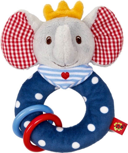 Кольцо-погремушка Слонёнок, серия Baby Charm, Die Spiegelburg (74789) / Погремушки