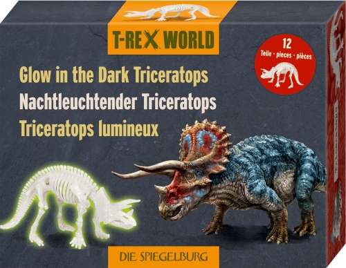 Светящийся в темноте трицератопс, T-RexWorId, Die Spiegelburg (75526) / Игровые наборы № 2 Kids Republic Светящийся в темноте трицератопс, T-RexWorId, Die Spiegelburg (75526) / Игровые наборы № 2