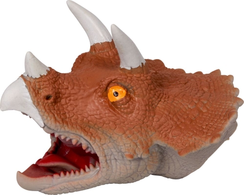 Silicone hand toy Triceratops, Die Spiegelburg (79395) / Puppets Kids Republic Silicone hand toy Triceratops, Die Spiegelburg (79395) / Puppets