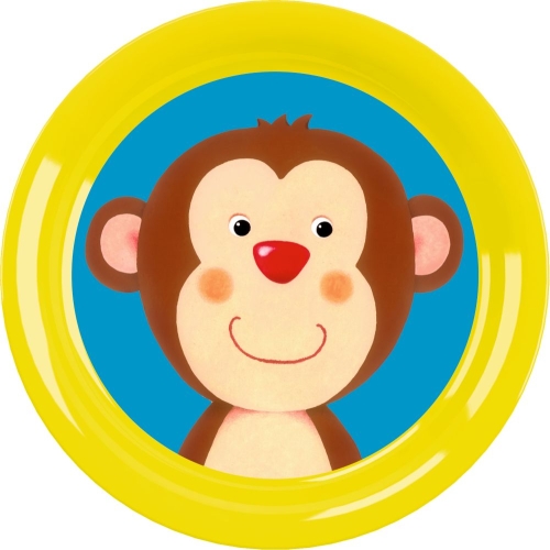 Dinnerware set Monkey, Die Spiegelburg (82494) / Tableware Sets № 2 Kids Republic Dinnerware set Monkey, Die Spiegelburg (82494) / Tableware Sets № 2