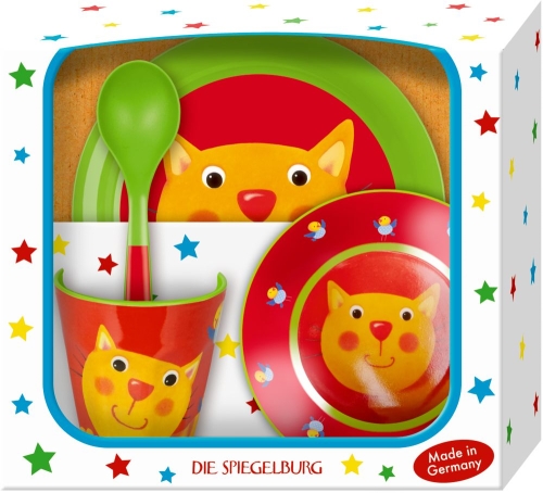 Kotyk tableware gift set, Die Spiegelburg (82517) / Tableware Sets Kids Republic Kotyk tableware gift set, Die Spiegelburg (82517) / Tableware Sets