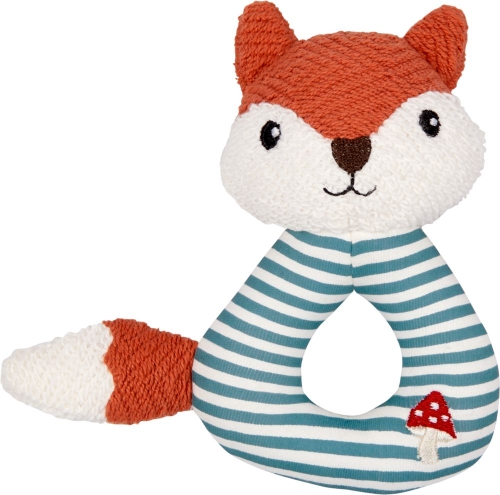 Rattle ring Fox, Little Wonder series, Die Spiegelburg (86089) / Rattles Kids Republic Rattle ring Fox, Little Wonder series, Die Spiegelburg (86089) / Rattles