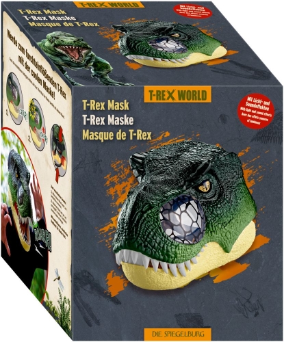 Маска зі звуком і світлом T-RexWorId, Spiegelburg (21925) / Музичні іграшки № 5 Kids Republic Маска зі звуком і світлом T-RexWorId, Spiegelburg (21925) / Музичні іграшки № 5