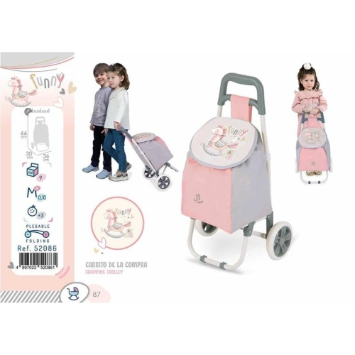 Візок для покупок(рожевий),DeCuevas (20861) / Меблі дитячі № 6 Kids Republic Візок для покупок(рожевий),DeCuevas (20861) / Меблі дитячі № 6