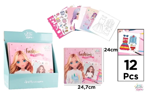 Notebook for creating designs, Madrid Papel (02675) / Sandbox Kids Republic Notebook for creating designs, Madrid Papel (02675) / Sandbox