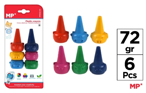 Wax for drawing Faces 6pcs, Madrid Papel (65842) / Sandbox Kids Republic Wax for drawing Faces 6pcs, Madrid Papel (65842) / Sandbox