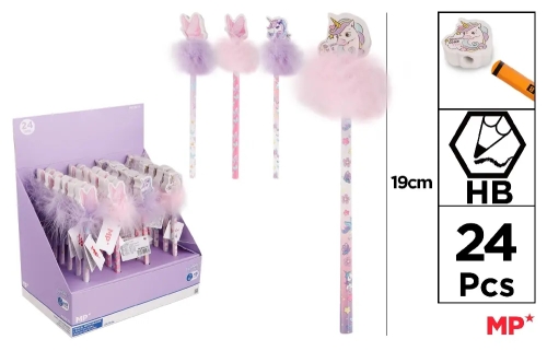 Pencil with eraser, Madrid Papel (15370) / Sandbox Kids Republic Pencil with eraser, Madrid Papel (15370) / Sandbox