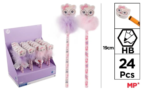 Pencil with eraser, Madrid Papel (15394) / Sandbox Kids Republic Pencil with eraser, Madrid Papel (15394) / Sandbox