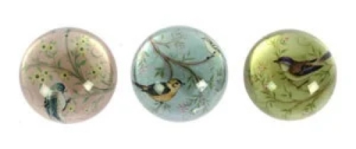 Paperweight Vogel pastel, in assortment, diameter 8cm, height 13.5cm, Meander (00592) / Sandbox Kids Republic Paperweight Vogel pastel, in assortment, diameter 8cm, height 13.5cm, Meander (00592) / Sandbox