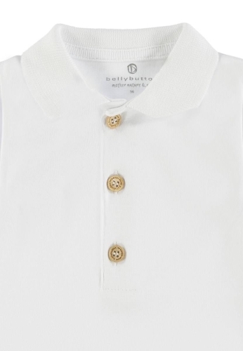 Bodysuit for boy color white size 56, Bellybutton (28793) / Clothes for Kids № 3